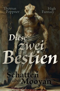 Buchcover Diese zwei Bestien - Band 2 aus der Serie Schatten über Mooyan