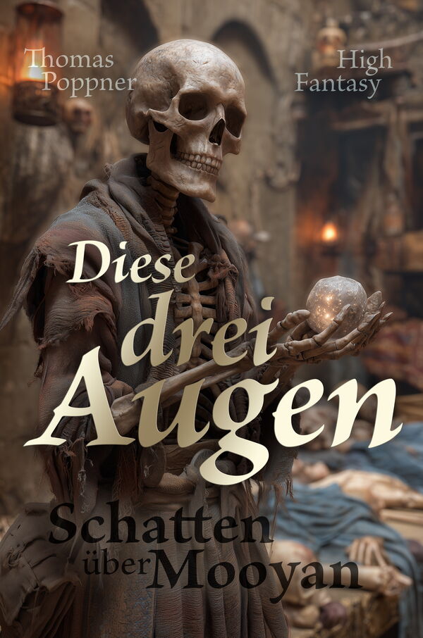 Buchcover Diese drei Augen - Band 3 aus der Serie Schatten über Mooyan